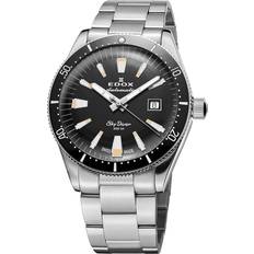 Edox Unisex Wrist Watches Edox Analog 80131-3NM-NIB Bracelet