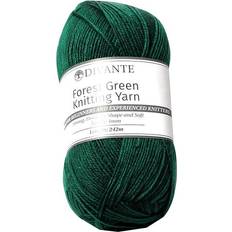 Yarn & Needlework Supplies Divante Basic Knitting Yarn Forest Green