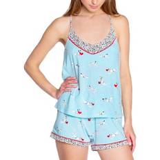 Short Dalamatian Dog Pyjama Blue
