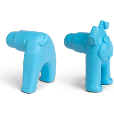 West Paw Zogoflex Toppl Stopper 2-pack Aqua