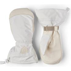 Hestra Mono Wool Mitt, 6, Offwhite
