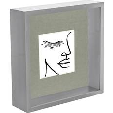 Polystyrene Photo Frames Nicola Spring 3D Deep Box with Photo Frame