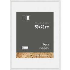 Interior Details Nielsen Skava 50 X 70Cm Oak With 40X60Cm Mount Photo Frame