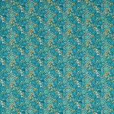 Fabrics William Morris Mallow Fabrics Turquoise