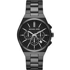 Michael Kors MK Oversized Lennox Black-Tone Watch Black