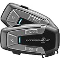 Motorcykelstyrmonteringer Interphone U-Com 6R - Sort