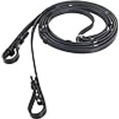 Reins Horze Laelia Reins with stoppers Black P unisex