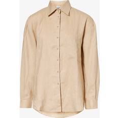 XXS Camisas AEXAE Linen Woven Shirt - Beige