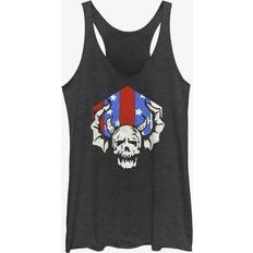 Tank Tops BoxLunch Stranger Things Hellfire Americana Womens Tank Top BLK HTR