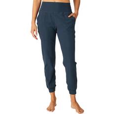 Blue - Yoga Trousers Beyond Yoga Spacedye Midi Jogger - Nocturnal Navy