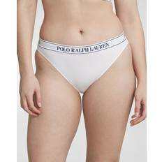 Polo Ralph Lauren Bikini Bottoms Polo Ralph Lauren Ribbed Bikini Briefs WHITE CLOUD