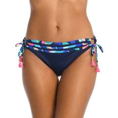 Nylon Bikinibroekjes La Blanca Adjustable Loop Hipster Bottom - Painted