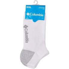 Columbia Herren Unterwäsche Columbia Men's Half Cushion No-Show 3pk- White