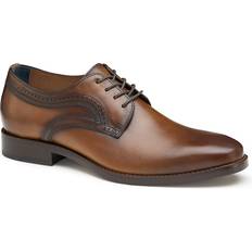 Johnston & Murphy Dandridge Wingtip Oxford Men's Tan Oxfords