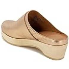 Gold - Women Clogs Gentle Souls by Kenneth Cole Leather Clog NoColor