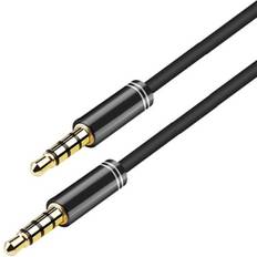 AUX-Kabel 3.5 mm 1.5 m Sort