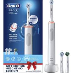 Elektrische Zahnbürsten & Mundduschen Oral-B Pro 3 3700 Adulto Cepillo Dental Oscilante Blanco