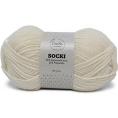 Socki Garn Ensfarget Ullmiks 100 g Adlibris