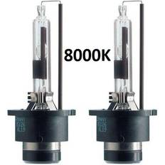 Teknikproffset Xenonlamper, D2R 2-pakning 8000K