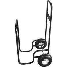 DIY Accessories Earth Worth 83-DT5199 1900 Firewood Log Cart Black