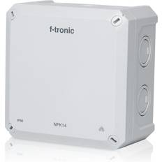 F-Tronic Elartikler F-Tronic Forgreningsdåse 140X140X81Mm Ip66 Grå