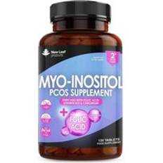 New Leaf Products Myo-Inositol Supplement + Folic Acid & B12 120 pcs