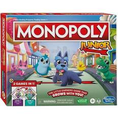 Hasbro Monopoly Junior 2in1 Economic Simulation Board Game English