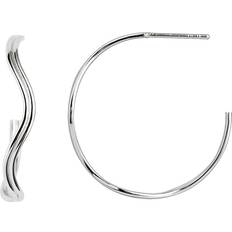 Smycken Stine A Stine Love Wave Sterling Sølv Ørering 1186-00-S