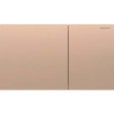 Röd Spolknappar Geberit Sigma 70 Kontrollpanel Rödguld
