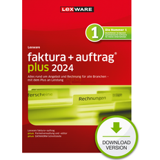 Kontorprogram Lexware faktura auftrag plus 2024 Abonnement Lizenz 1 PC 1 Jahr Download