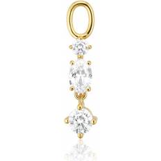 18k - Guld - Herr Smycken Sif Jakobs Jewellery Pendolo TRE Charm Dam Creoler ONE