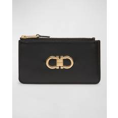 Wallets & Key Holders Ferragamo Porta Carte Leather Zip Wallet