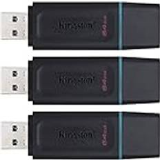 Memory Cards & USB Flash Drives Kingston DataTraveler Exodia Flash-Laufwerk, 64 GB, DTX/64 GB, 3 St ck