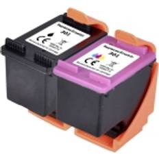 Renkforce Ink Combo Pack Ersätter HP 301 - Svart/Cyan/Magenta