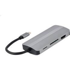 Gembird A-CM-COMBO8-02 Docking Station