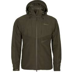 Herren - Velourlederjacken Pinewood Furudal Caribou Hunt Extreme Jacke Herren D.Olive/Suede Brown