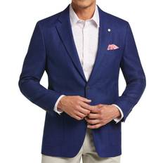 Long - Men Outerwear Nautica Men's Textured Sportcoat, Navy, Long