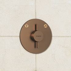Bath Taps & Shower Mixers Hansgrohe DuoTurn S Mischer 75418 Bronze