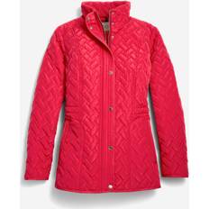 Cole Haan Signature Quilted Classic Jacket Red