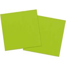 Papier Papieren servetten Folat Groene Servetten 20 stuks