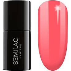 Semilac Classic Coral Nail UV Gel Polish Lasting