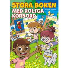 Stora boken med roliga korsord (Häftad)