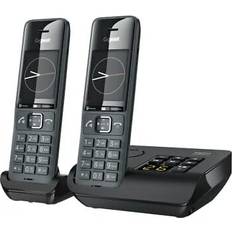 Gigaset comfort 520a duo 2 schnurlose dect-telefone mit anrufbeantworter Schwarz