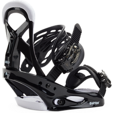 Fijaciones de Snowboard rebaja Burton Fijaciones Snowboard Smalls Re:Flex negro blanco infantil Black/White