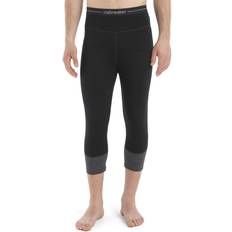 Icebreaker Men's 260 Zoneknit Merino Thermal Legless- Black Base Layer