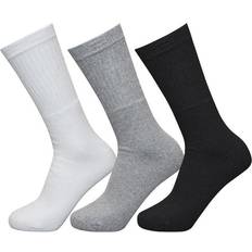 Ropa de niños Exceptio Exceptio Childrens/Kids Multi Sport Crew Socks Pack Of 3 12 Child-4 UK White