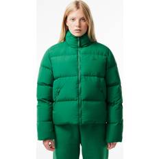 Lacoste Damen Jacken Lacoste Damen Daunenjacke grün