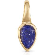 John Greed Signature Gold Plated September Birthstone Teardrop Pendant Charm