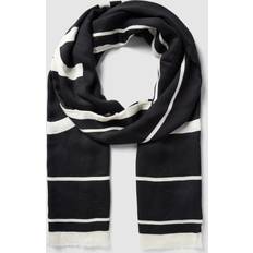 Viskos Halsdukar & Sjalar Calvin Klein Logo Jacquard Scarf BLACK One