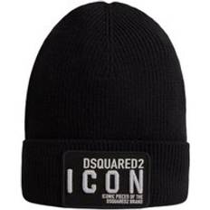 DSquared2 Women Beanies DSquared2 Men's ICON Beanie in Black